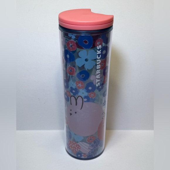 Starbucks Other - New Starbucks 2020 Easter Spring Hot/Cold Cup Tumbler Bunny Pink Chick 16 oz